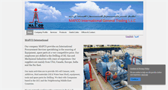 Desktop Screenshot of mafcointernational.com